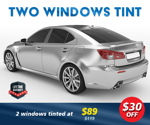 Two windows tint