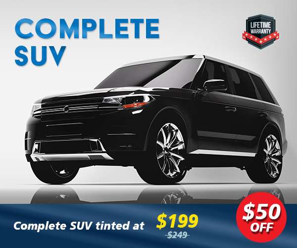 COMPLETE SUV windows tint